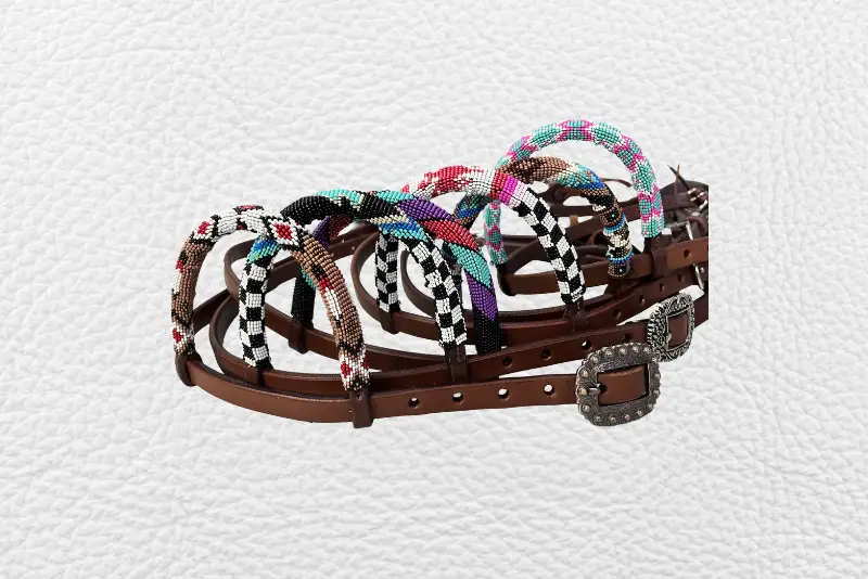 Equestrian headstall 10
