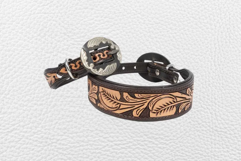 Pet leather collar 10