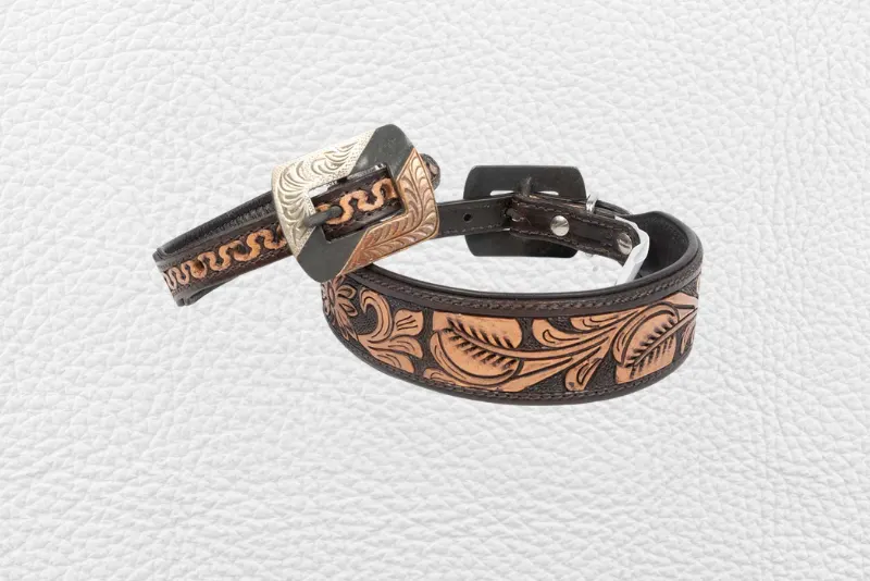 Pet leather collar 20