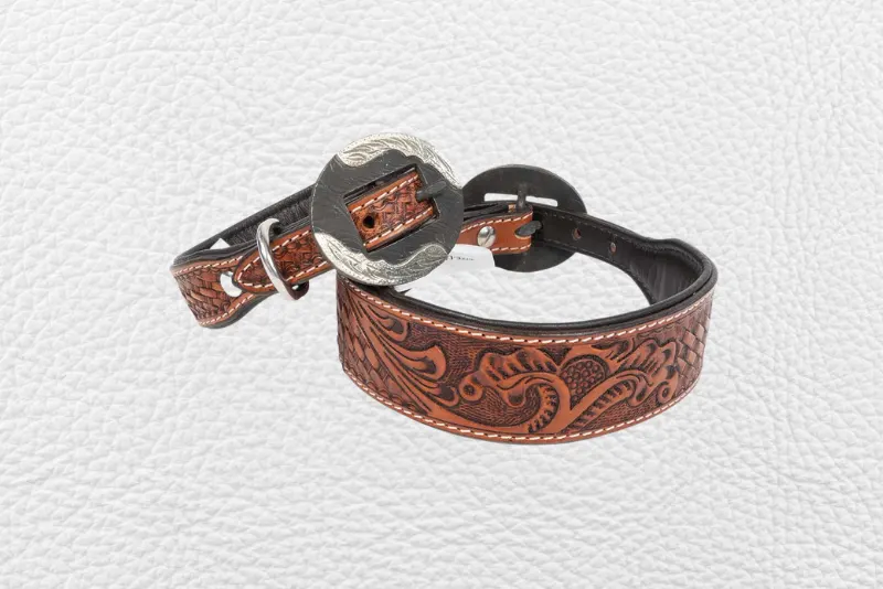 Pet leather collar 22
