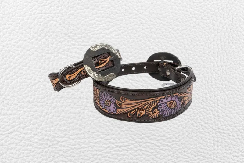 Pet leather collar 23