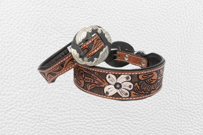 Pet leather collar 25