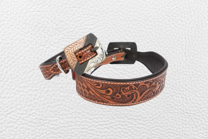 Pet leather collar 8